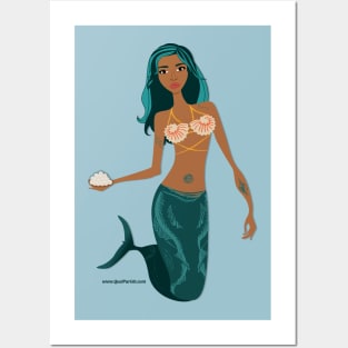 Mermaid Posters and Art